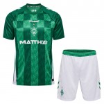 Günstige Fußballtrikots Werder Bremen Kinder Heimtrikot 2024-25 Kurzarm Günstige Fußballtrikots Werder Bremen Kinder Heimtrikot 2024-25 Kurzarm